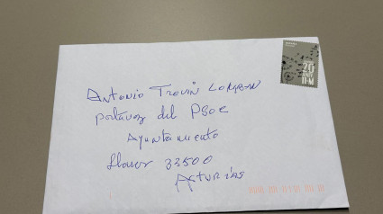 Carta remitida a Antonio Trevín