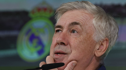 Carlo Ancelotti, en rueda de prensa