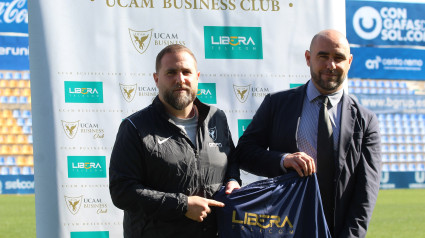 Javi Motos, entrenador de UCAM Murcia CF