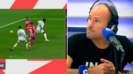 Mateu Lahoz reacciona al polémico penalti de Tchoaumeni sobre Lino