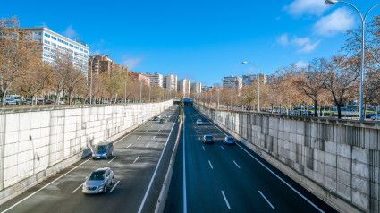 Viaja en coche de Madrid a Torrejón y lo que ve a un lado de la carretera le obliga a parar y hacer una foto