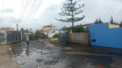 Efectos de un nuevo tornado en Pozo del Camino