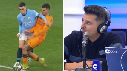 El penalti de Ceballos a Foden e Isaac Fouto