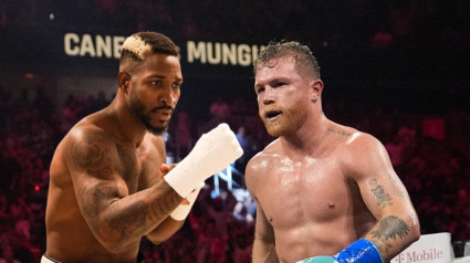 William Scull y Canelo Álvarez