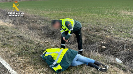 Atención de la Guardia Civil de Palencia