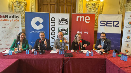 COPE VALLADOLID se suma al Día de la Radio con una emisión especial con cinco emisoras generalistas desde el Ayuntamiento