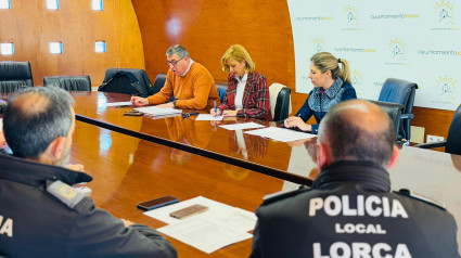 Reunión de la unidad de control del padrón de Lorca