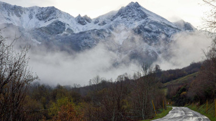 Montaña en Somiedo, donde fue hallado un cadáver en 2015