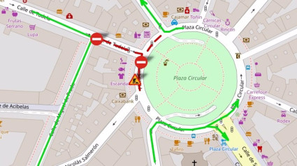 Estas son las alternativas a la Plaza Circular de Valladolid, tras el corte de tráfico a partir del próximo lunesLa Policía Municipal de Valladolid ha informado este miércoles del corte de tráfico previsto en los dos carriles de la plaza Circular, entre la calle Tudela y la calle Nicolás Salmerón, a partir del próximo lunes, 17 de febrero, y hasta el 7 de marzo, como consecuencia de las obras de desmantelamiento de la antigua gasolinera de Repsol.POLITICA AYUNTAMIENTO DE VALLADOLID