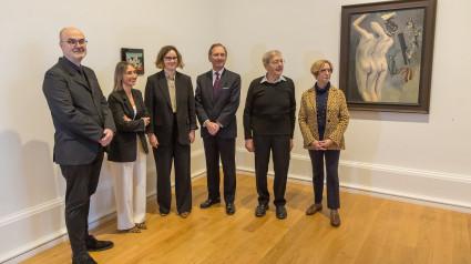 Exposición de Max Ernst en el museo de Bellas Artes de BIlbao