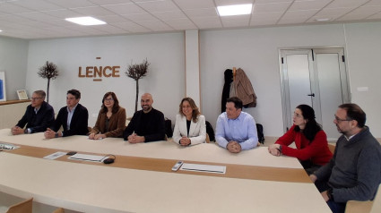 La ceo del Grupo Lence, Carmen Lence, presidió la presentación de este proyecto, acompañada por responsables de Breeam y de las administraciones