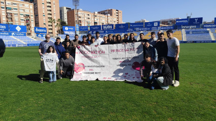 Acción solidaria de UCAM CF