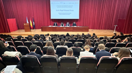 Paraninfo de la Universidad de A Coruña. I Torneo de Debate de Escuelas de Relaciones Laborales