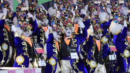 17/02/2018 Los Serenquenquenes .Los integrantes de Los Serenquenquenes se han llevado a Agüimes el Primer Premio de Interpretación del concurso de Murgas del Carnaval de Las Palmas de Gran Canaria 2018.POLITICA SOCIEDADCEDIDO POR AYUNTAMIENTO DE LAS PALMAS DE GRAN CANA