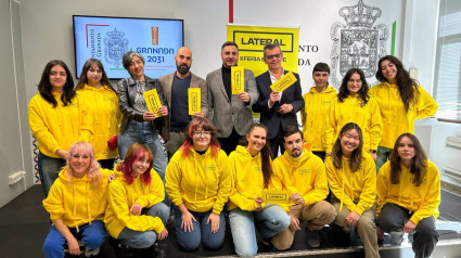 Presentación de la Feria Lateral con el edil de Cultura de Granada, Juan Ramón Ferreira