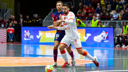 Tomaz en un partido con Jimbee Cartagena