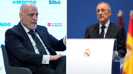 El nuevo 'dardo' que manda Javier Tebas a Florentino Pérez a raíz de las polémicas arbitrales