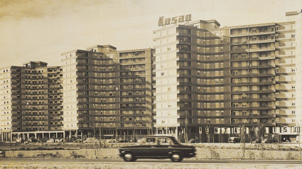 Así se promocionaba el edificio de Kasan, que se inauguró en 1973