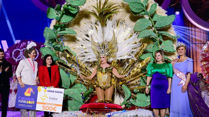 Conchi Rivero, Gran Dama del Carnaval de Las Palmas de Gran Canaria 2025