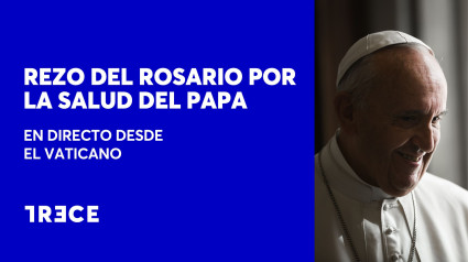 Rezo por la salud del Papa Francisco desde el Vaticano