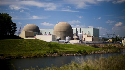 Imagen de una central nuclea en North Anna, en Mineral, Virginia, Estados Unidos