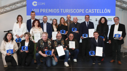 Galardonados en los VIII Premios TurisCope Castellón