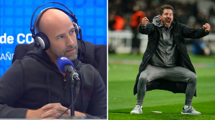 Gonzalo Miró y el Cholo Simeone