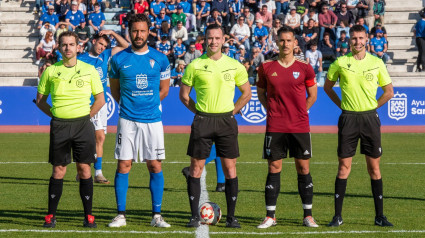 Armando Ortiz en el partido del pasado domingo