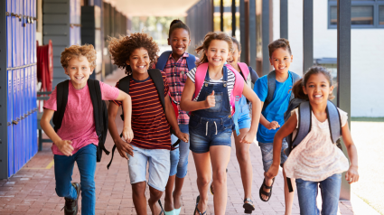 Niños en el colegio