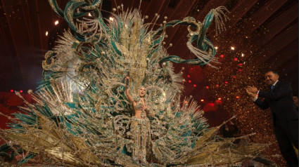 La nueva reina del Carnaval de Santa Cruz de Tenerife