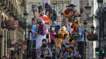 Carnaval en las calles de Zaragoza