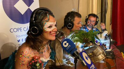 Bruno García y Beatriz Gandullo, en COPE, durante la Gran Final del COAC 2025