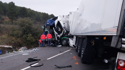 Accidente de tráfico en Fitero