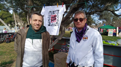 Arturo Sancho y Raúl Gascón, de la FABZ