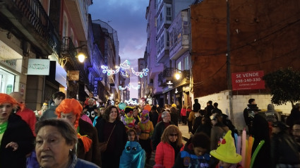 Carnaval Choqueiro en A Coruña calle de la Torre 2025