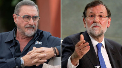 Carlos Herrera y Mariano Rajoy