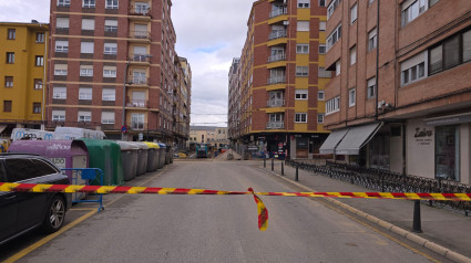 Nuevo escape de gas en las obras de la calle Ancha y Obispo Osmundo de Ponferrada (León)