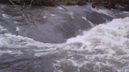 Río Eresma. Video de Adrián Escobar (MeteoSegovia)