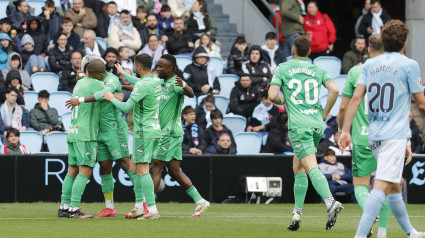 Valentin Rosier adelantó al Celta en Balaídos.