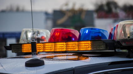 Luces de un coche de Policía