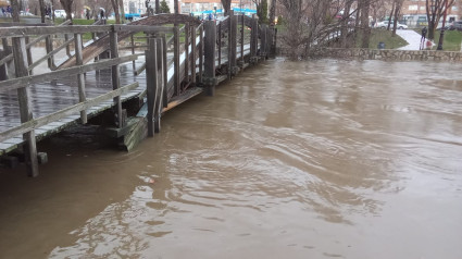 Borrasca Jana a su paso por Ávila