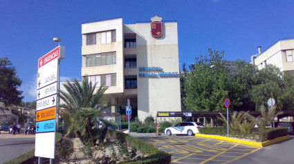 Fachada del hospital Rafael Méndez de Lorca