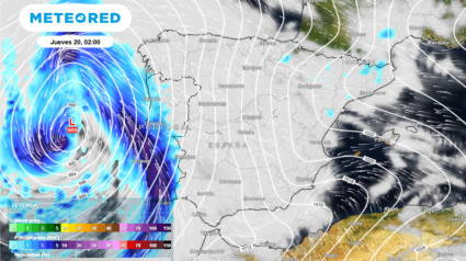 Llega la borrasca Martinho con más lluvias a partir del jueves