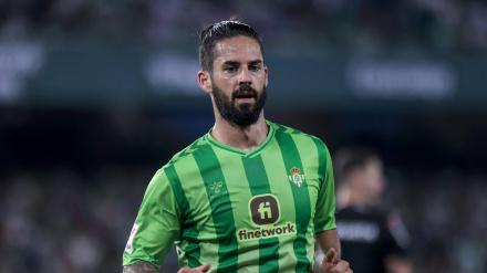 Isco, durante un partido del Betis la temporada pasada.