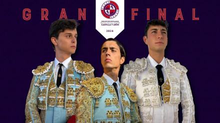 La terna finalista: Daniel Medina, El Mene y Pedro Andrés