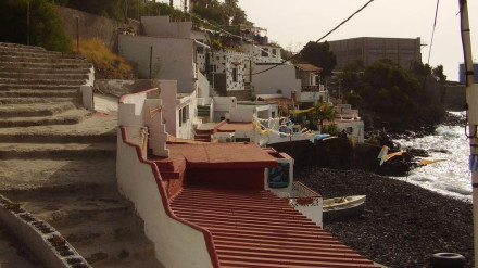 Playa de Cho Vito, núcleo afectado por la Ley de Costas