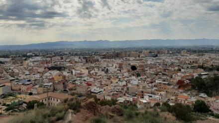 Panorámica del casco urbano de Lorca