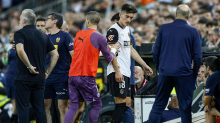 Pepelu, jugador del Valencia (LaLiga)