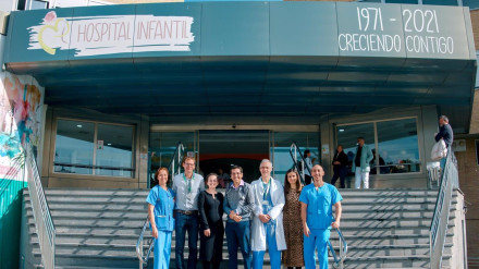 Profesionales del Infantil del Virgen del Rocío