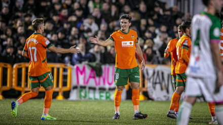 El gol de Pepelu sirvió para pasar ronda en Copa